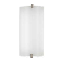 Telbix-Arla Wall Lamp 12w LED Dim  Color Change 3000K-4000K-5000K - Nickel/Frost